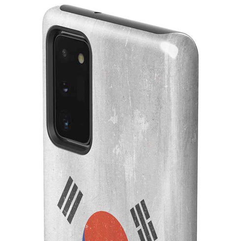 South Korean Flag Distressed Galaxy Note20 5G Pro Case